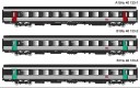 40133 LS Models Set of 3 Passenger cars in Coral+ livery